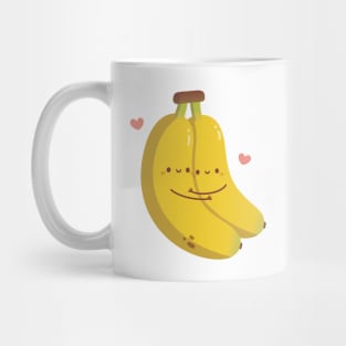 Cute Hugging Bananas, Bananas For You Mug